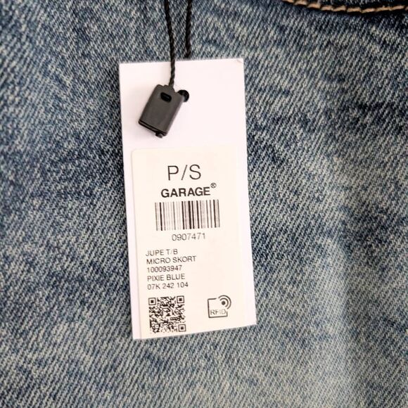 Garage Denim Micro Skort NWT - Picture 7 of 8